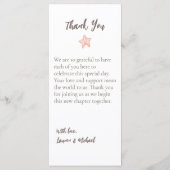 自然エレガントビーチシーシェルフラットプログラム プログラム (裏面)