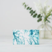 自然エレガント青木 名刺 (スタンド正面)