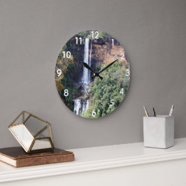 自然カスケードatフィッツロイ秋 ラージ壁時計