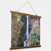 自然カスケードatフィッツロイ秋 吊り下げ型タペストリー (傾斜あり)