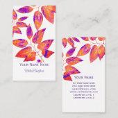 自然カスタムアート名刺の両面 名刺 (正面/裏面)