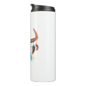 自然カラフルブルスカル タンブラー (回転右)