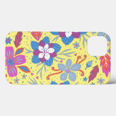 自然カラフル花ヴィンテージ Case-Mate iPhoneケース (裏面 (横))
