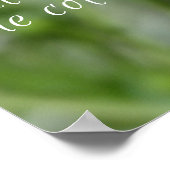 自然カラーズエマーソン引用文 ポスター (角)