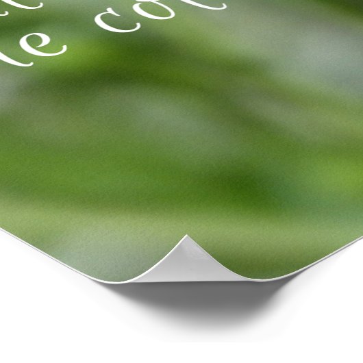 自然カラーズエマーソン引用文 ポスター (角)