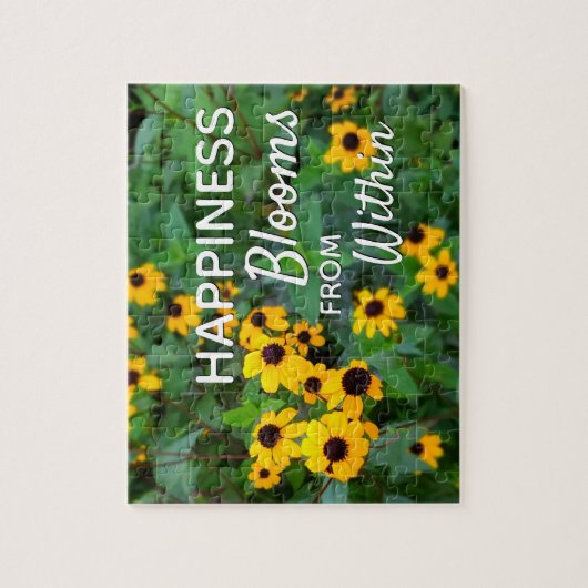 自然ガーデンフラワー撮影引用文 ジグソーパズル (縦)