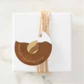 自然キャンドルプロダクトロゴアイコンつるラベル フェイバータグ (インサイチュ)