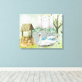 自然キャンバスプリント キャンバスプリント (インサイチュ (ウッドフロア))