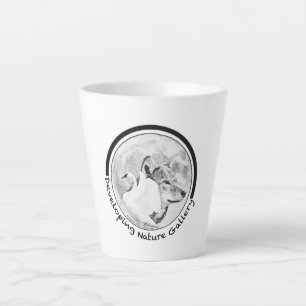 自然ギャラリーロゴの開発 カフェラテマグ