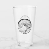 自然ギャラリーロゴの開発 タンブラーグラス (正面)