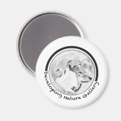 自然ギャラリーロゴの開発 マグネット (正面/裏面)