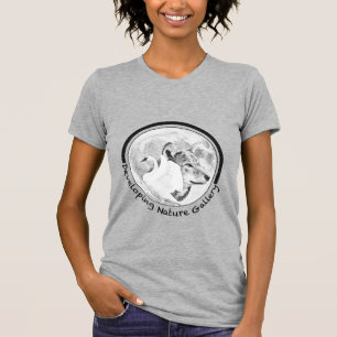 自然ギャラリーロゴの開発 Tシャツ