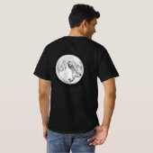 自然ギャラリーロゴ&ドライリバーフォトの開発 Tシャツ (裏面フル)