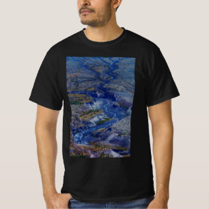 自然ギャラリーロゴ&ドライリバーフォトの開発 Tシャツ