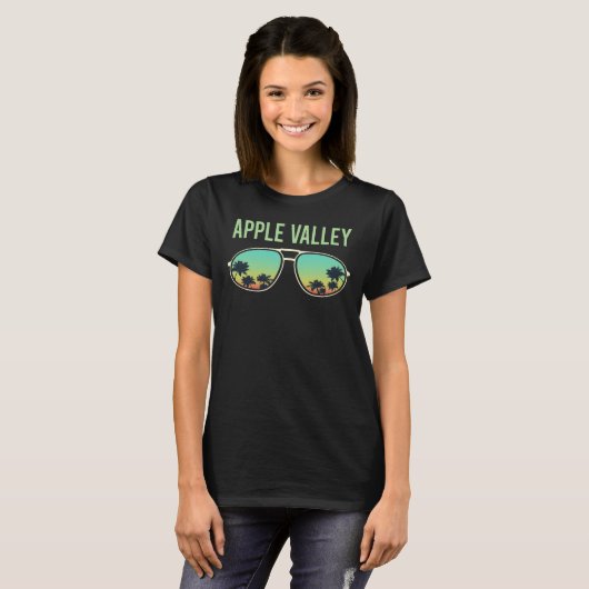 自然グラス – Apple Valley Tシャツ (正面フル)