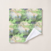 自然グリーンバスタオルセット バスタオルセット (ウォッシュタオル)