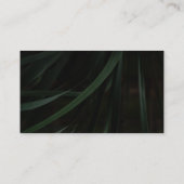 自然グリーンブライダルシャワーレシピリクエストカード エンクロージャーカード (裏面)