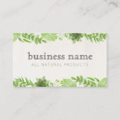 自然グ葉リーズKHKI名刺 名刺 (正面)