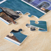 自然コラージュのサンフアン，プエルトリコ ジグソーパズル (側面)