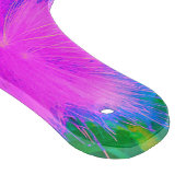 自然サイケデリック紫ミルクウィード カッティングボード (角)