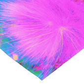 自然サイケデリック紫ミルクウィード ショートテーブルランナー (コーナー)