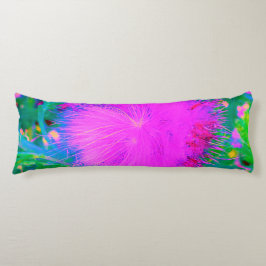 自然サイケデリック紫ミルクウィード ボディピロー