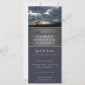 自然サンレイズハウスウォーミング招待状 招待状 (裏面)