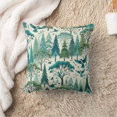 自然シインスパイアームレスデザイン クッション (ブランケット)