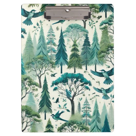 自然シインスパイアームレスデザイン クリップボード (正面)