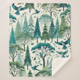 自然シインスパイアームレスデザイン シェルパブランケット