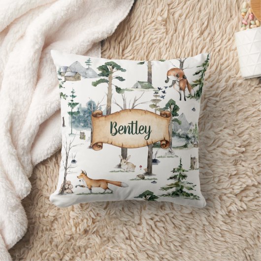 自然シンフォニーのカスタマイズ クッション (ブランケット)