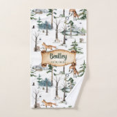 自然シンフォニーカスタマイズ可能タオル バスタオルセット (ハンドタオル)