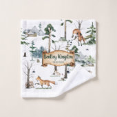 自然シンフォニーカスタマイズ可能タオル バスタオルセット (ウォッシュタオル)