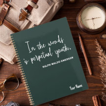 自然シンプル2025緑のプランナーと花