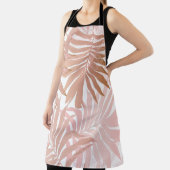 自然シームレスパターン。手描き抽象芸術 エプロン (インサイチュ)