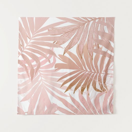 自然シームレスパターン。手描き抽象芸術 タペストリー (正面(横))