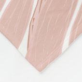 自然シームレスパターン。手描き抽象芸術 フリースブランケット (角)