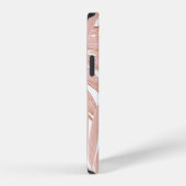 自然シームレスパターン。手描き抽象芸術 iPhoneケース (右側面)