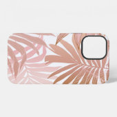 自然シームレスパターン。手描き抽象芸術 iPhoneケース (裏面横)