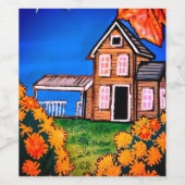 自然シーンワインラベル ワインラベル (シングルラベル)