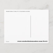 「自然シーン2」ラチェル・アレクサンダー ポストカード (裏面)