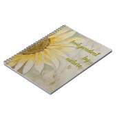 自然ジャーナルひまわり独立 ノートブック (左側)