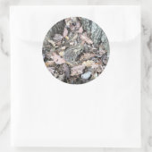 自然スカベンジャー狩りステッカー：トッド動物ID ラウンドシール (バッグ)