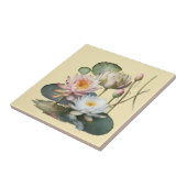 自然スタイル水ユリ陶磁器タイル タイル (側面)