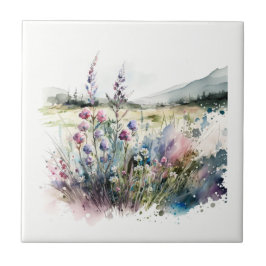 自然スタイル野花セラミックタイル タイル