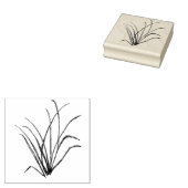 自然スタンプ,草 ラバースタンプ (押印)