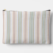 自然ストライプ アクセサリーポーチ (正面)