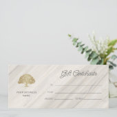 自然スパ名贈与証書 (スタンド正面)