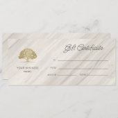 自然スパ名贈与証書 (正面/裏面)