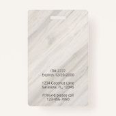 自然スパ名 バッジ (裏面)